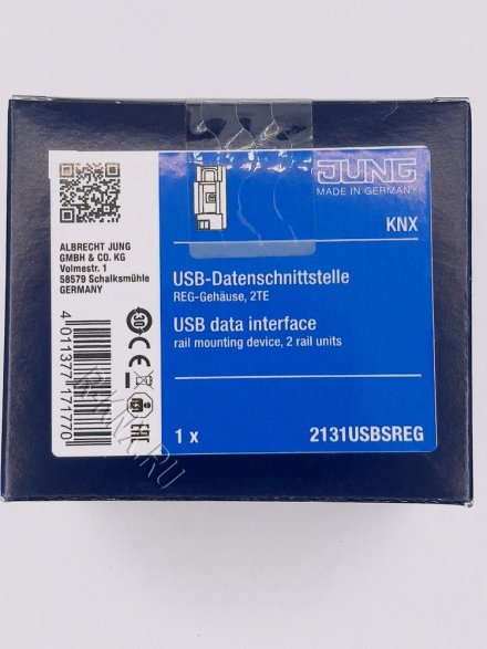JUNG USB-интерфейс, Подключение ПК к установкам KNX