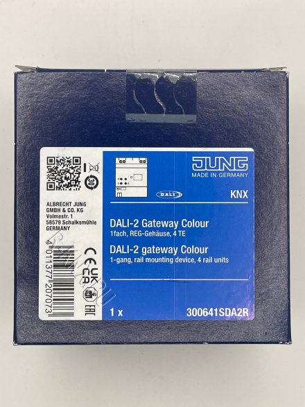 JUNG KNX шлюз DALI-2 Colour, 1 группа, с секьюрити