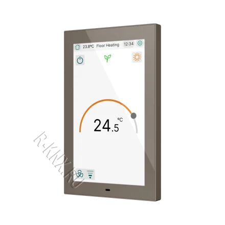 Zennio CX50, 5-дюймовая емкостная сенсорная панель KNX, моко