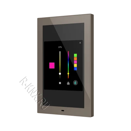 Zennio CX50, 5-дюймовая емкостная сенсорная панель KNX, моко