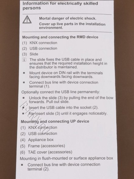 JUNG USB-интерфейс, Подключение ПК к установкам KNX