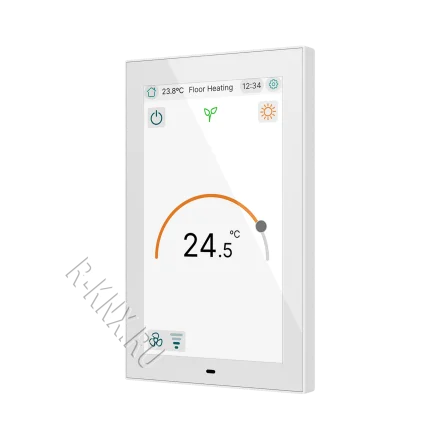 Zennio CX50, 5-дюймовая емкостная сенсорная панель KNX, матовый белый
