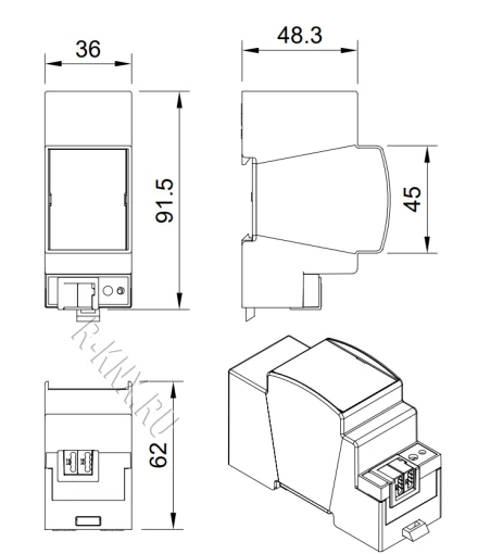 Atrel KNX SMS интерфейс
