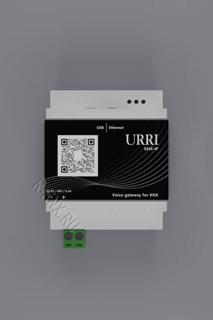 URRI Сервер голосового управления для интеграции с KNX/IP