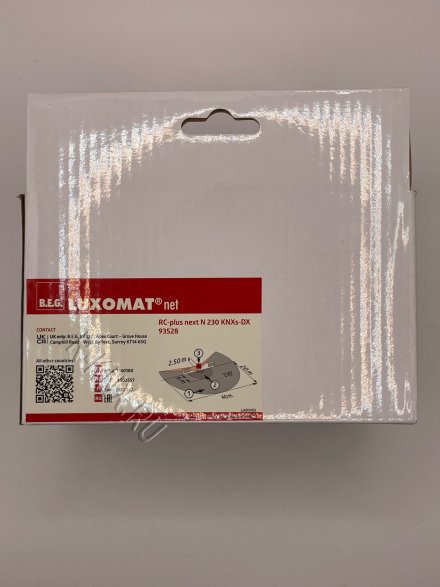 B.E.G. Датчик движения 230° уличный IP версии Deluxe с сенсором температуры