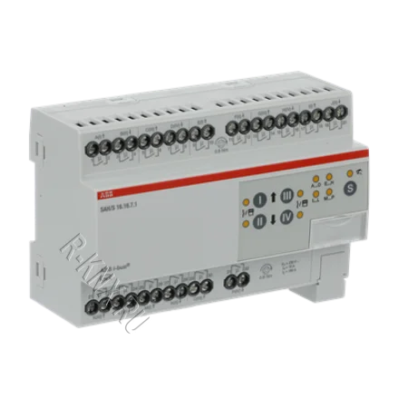 ABB KNX актуатор коммутирующий 16 групп/ жалюзи 8 группы
