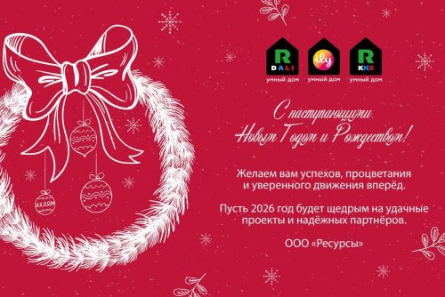 С наступающим Новым годом и Рождеством!